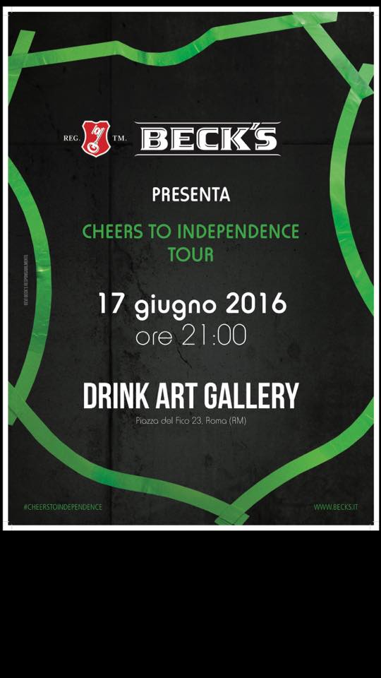 beck drink art gallery roma centro cockail bar beer birra